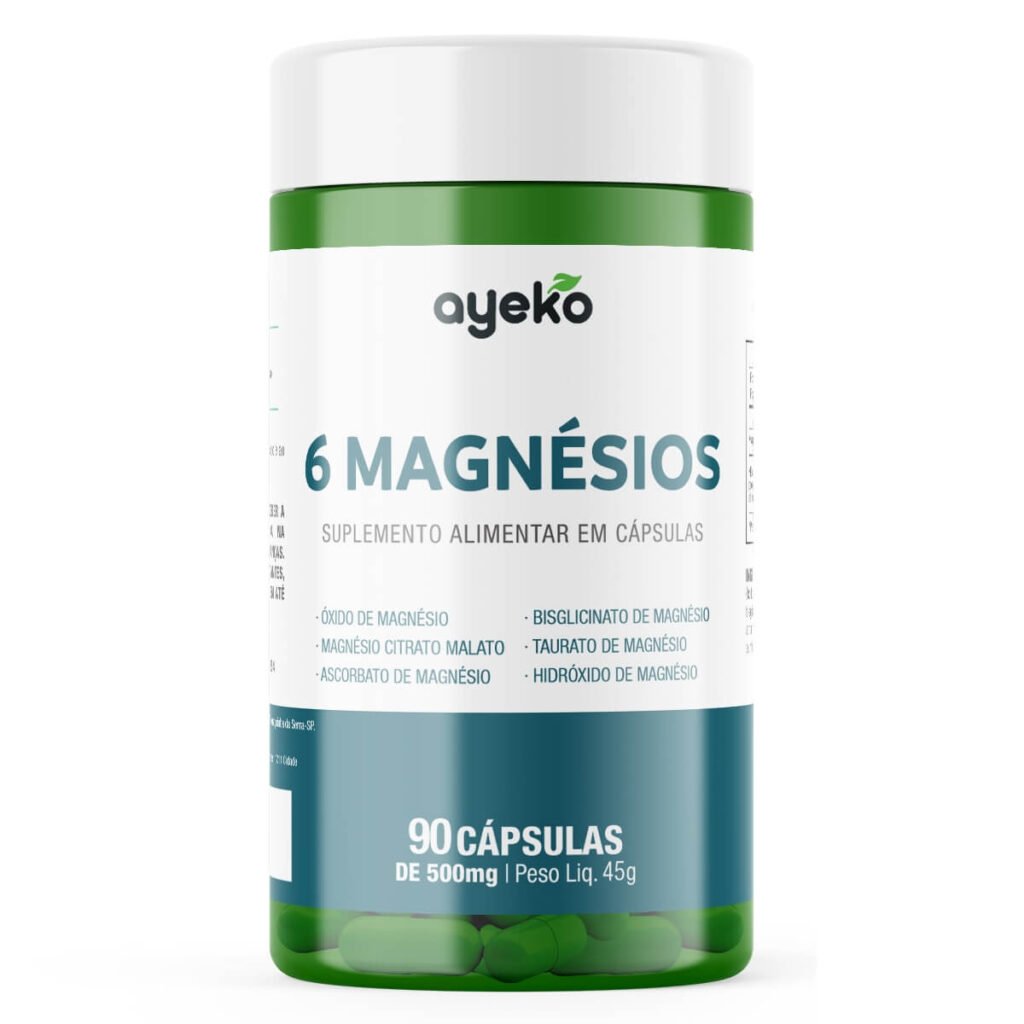 6 Magnésios 90 Cápsulas