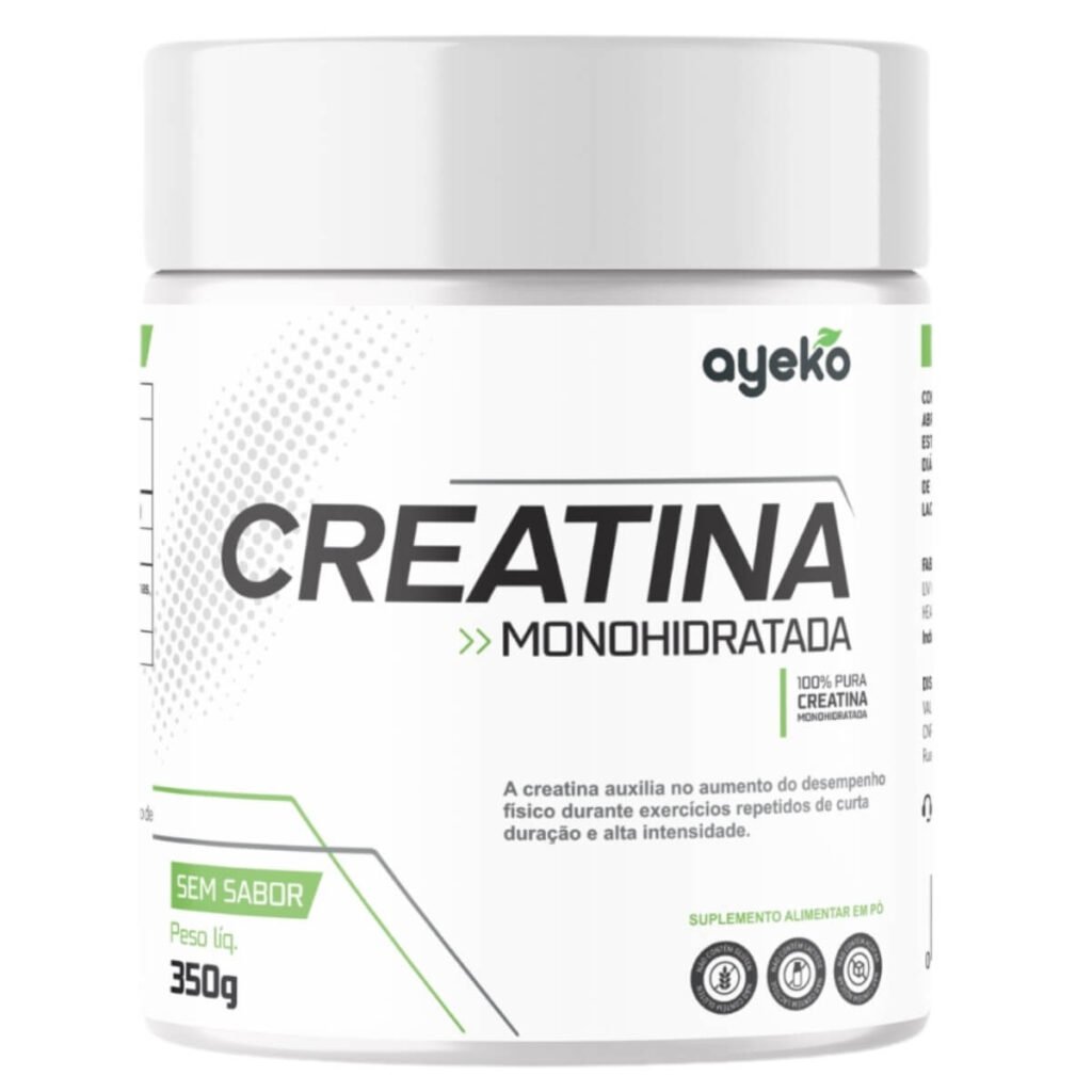 Creatina Monohidratada 100% Pura 350 g