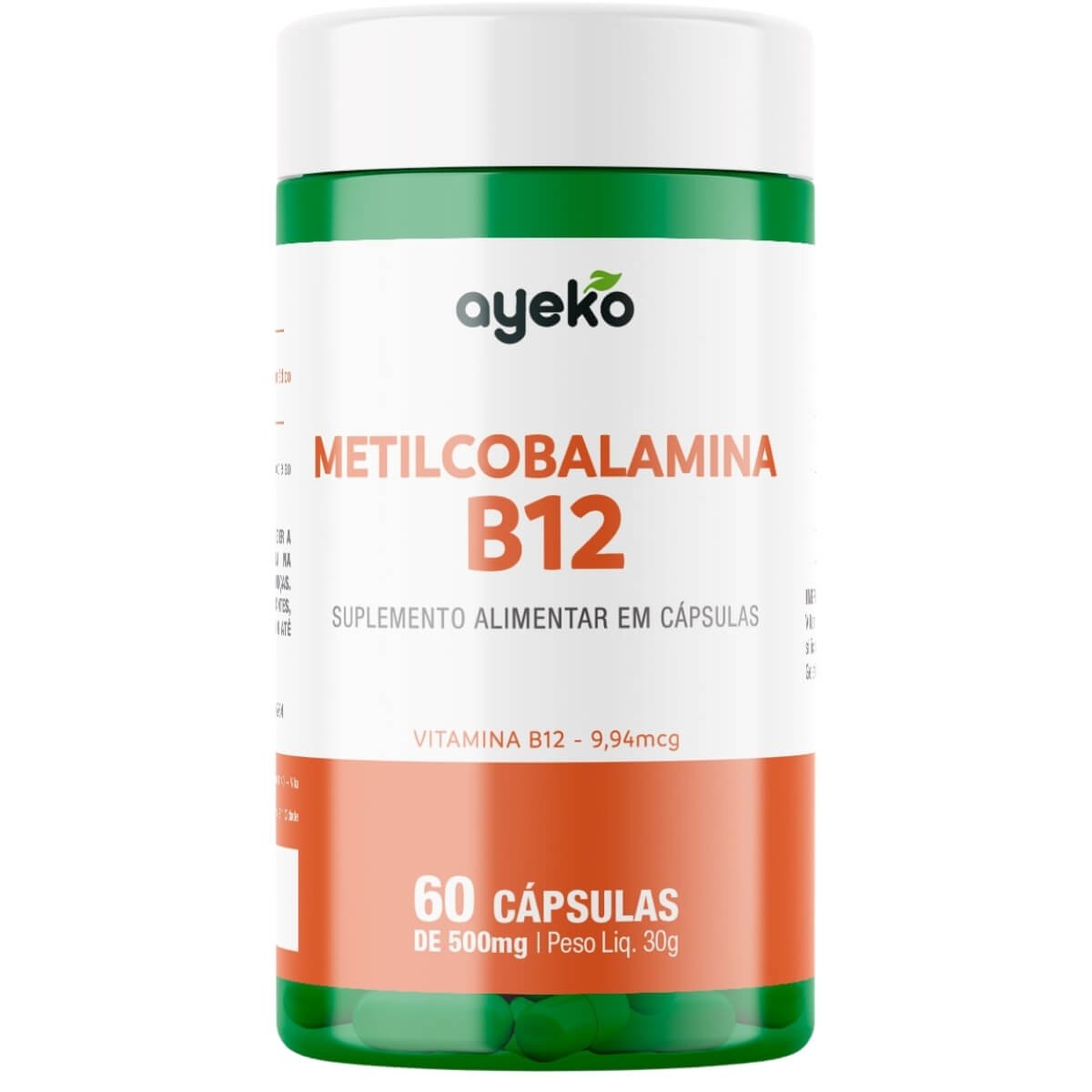 Metilcobalamina B12 9,94 mcg 60 Cápsulas