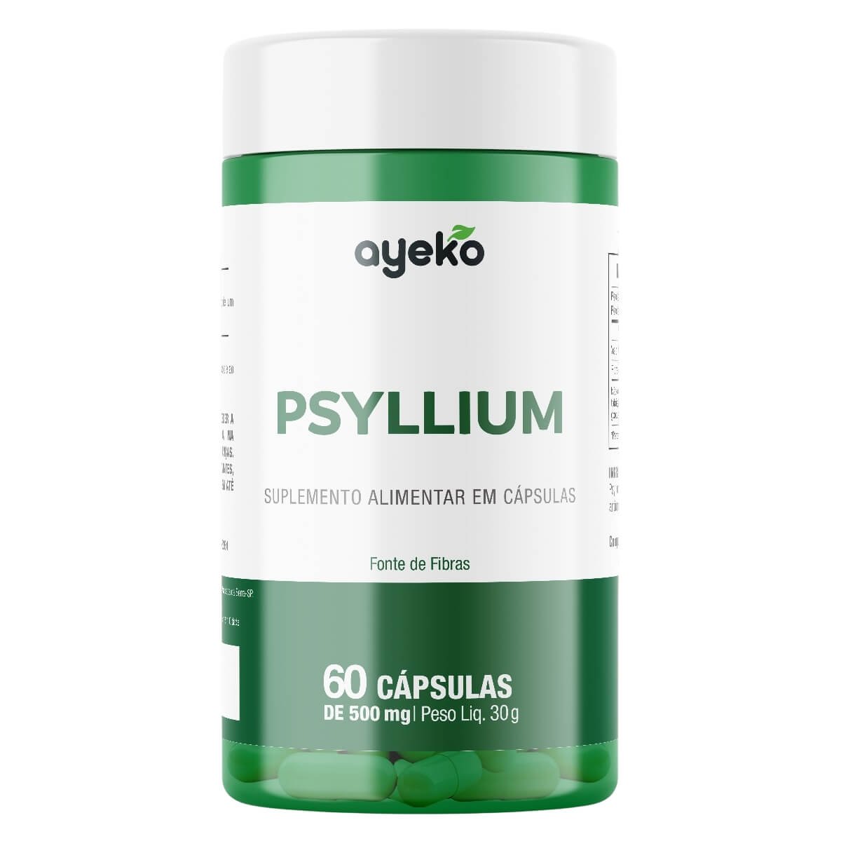 Psyllium 60 Cápsulas