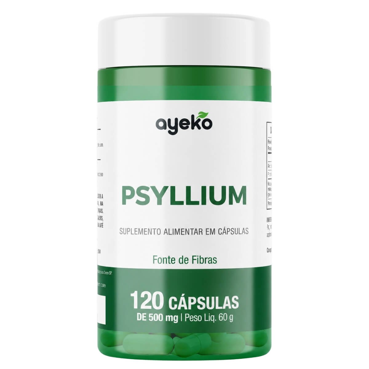 Psyllium 120 Cápsulas